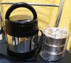 Round XUV Set of 2/3/4 Steel Lunch Box