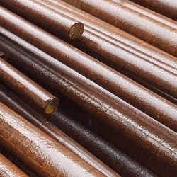 1.0540 Steel Round Bar, Thickness: 1-2 inch, Length: 6 meter