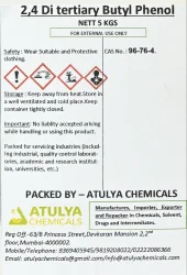Technical Grade 2 4 Di Tertiary Butyl Phenol, For Industrial, Purity: 100%