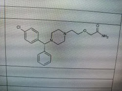 96% Powder Levocetirizine Amide, 909779-33-5