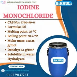 Iodine Monochloride Manufacturers, Suppliers, Exporters From Vasai Mumbai India