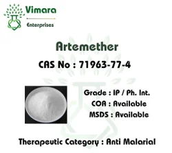 Artemether API Powder IP, Greater than 99%