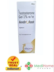 Testosterone Gel 1 W W, Packaging Size: 80 Gm