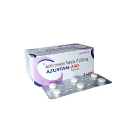 AZUSTAN-250 Azithromycin 250 mg, 1*6 Tablets