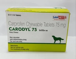 Carprofen 75 mg Chewable Tablets