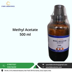 Lab Grade Cynor Methyl Acetate, For Laboratory, 500 ml