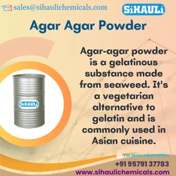Agar Agar Powder Manufacturers, Suppliers, Exporters From Vasai Mumbai India