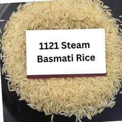 1121 Steam Basmati Rice, 50 kg