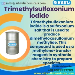 Trimethyl Sulfoxonium Iodide Manufacturers, Suppliers, Exporters From Vasai Mumbai India