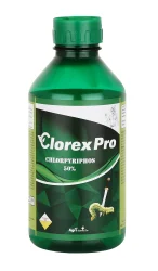 CLOREX PRO Chlorpyrifos 50% EC, For Controling Cut Worm, Packaging Size: 500 ml & 1 ltr & 5 ltr plus loose packing