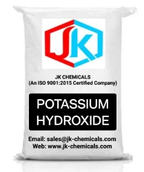 Potassium Hydroxide Powder, 50Kg bag
