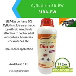 Synthetic Pyrethroid Cyfluthrin 5% EW, For Public Health, Packaging Size: 1 Liter