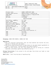 Capryl Caprylic Triglyceride , Adwilester MCT 6040, Packaging Size: 200 kg