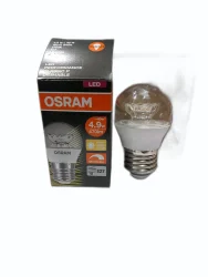 4.9w /2700k Dimmable E27 led lamp osram, Warm White, 3000K