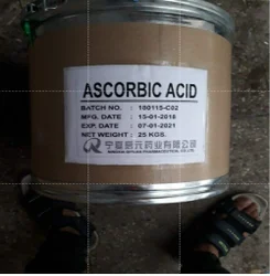 Ascorbic Acid Vitamin C, 99%, Packaging Size: 25 Kgs
