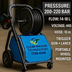 200 Bar Water Jet Pumps, 5000 Watt, 7 HP