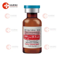 DACTINOMYCIN FOR INJECTION USP 0.5MG