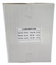 Carbomer 940 Carbopol 940, 5 kg and 20 kg