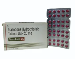 Trazodone hydrochloride 25mg Tablet