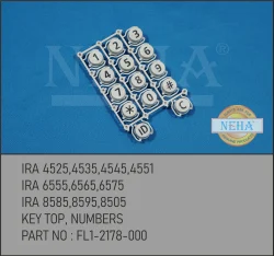 NEHA Key Top Number Ira 4525 6555 8585 , Fl1-2178-000