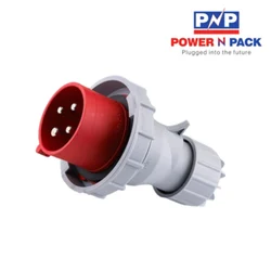 67 PP09P - Industrial Straight Plug : 16 Amp 4 Pin