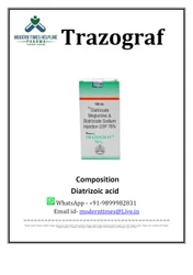 Liquid Trazograf 76 100ml, For Diagnostic Agent