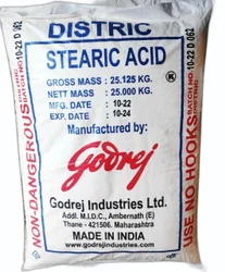 White Granules Stearic Acid District & Hystric, For Industrial, Packaging Size: 50 kg