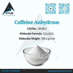 Caffe in e Anhydrous Api Supplier in in dia, Grade Standard: EP