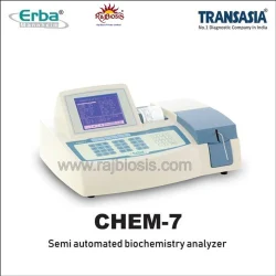 Erba Chem 7 - Semi Automatic Biochemistry Analyser