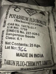 Crystalline Potassium Fluoborate, 25Kg bag