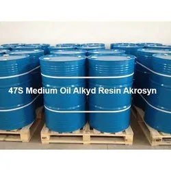 Liquid Medium Oil Alkyd Resin Akrosyn 47S