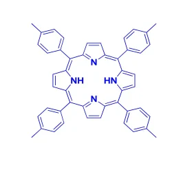 Meso-Tetra(4-Methylphenyl) Porphine, Other Name:5,10,15,20-Tetra-P-Tolyl-21h,23h-Porphine
