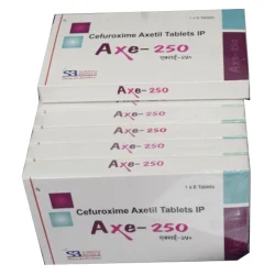 Axe-250 Cefuroxime Axetil Tablets, 1*6