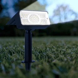 GIGAWATTS GW-701 Solar Landscape Spotlight 49 LED 1500mAh Li-ion Battery with 1W Polysilicon Panel