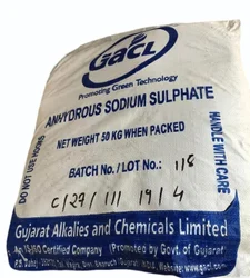 GACL Sodium Sulphate Anhydrous, 99%, 50 Kg Bag