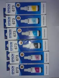 CMYK Epson L800 Multi Color Ink Cartridge (Magenta, Yellow, Cyan, Black), Full, Model Name/Number: T673