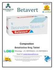 Betavert 8mg Tablet