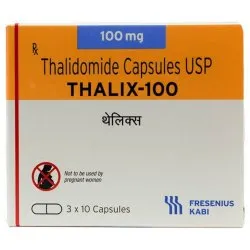 Thalidomide Capsules Usp Thalix 100, 100mg