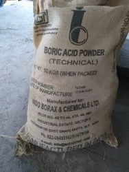 Boric Acid Tech Grade, 10043-35-3, 50 Kg Bag