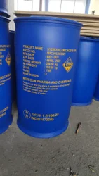 Hydrochloric acid, 280kg and 40kg, 33%