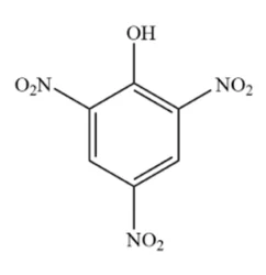 PICRIC ACID (2, 4, 6 TRI NITROPHENOL) AR