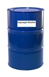 Industrial Grade 99.5% Isopropyl Alcohol Solvent, 160 Kg Drum