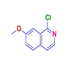 98 % Powder 1-Chloro-7-Methoxyisoquinoline Or 7-Methoxy-1-chloroisoquinoline, 53533-54-3