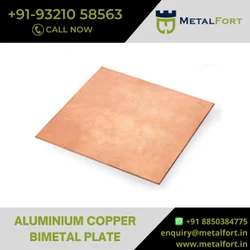 Aluminium Copper Bimetallic Sheet Square, 1-3 mm