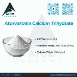 Atorvastat in Calcium Trihydrate Api Supplier in in dia, Grade Standard: EP
