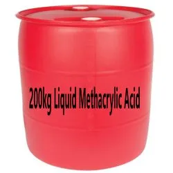 200kg Liquid Methacrylic Acid, CAS Number: 79-41-4