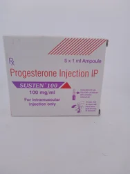 SUSTEN-100MG/1ML (PROGESTERONE 100MG) - 5 AMPOULES OF 1ML