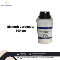 Bismuth Carbonate Basic, 500 gm bottle
