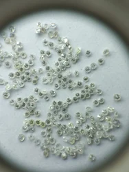 White 16 Phaset Single Cut Loose Diamonds, For Jewelry