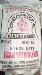 Sodium Metabisulfite Powder, 99%, 50 Kg Bag